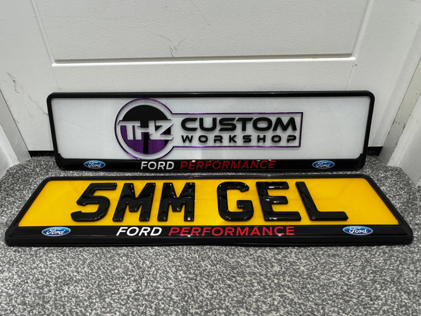 Ford Performance Plate Holder Set