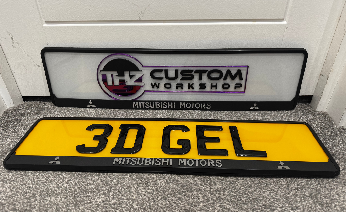 Mitsubishi 3D Plate Holder Set