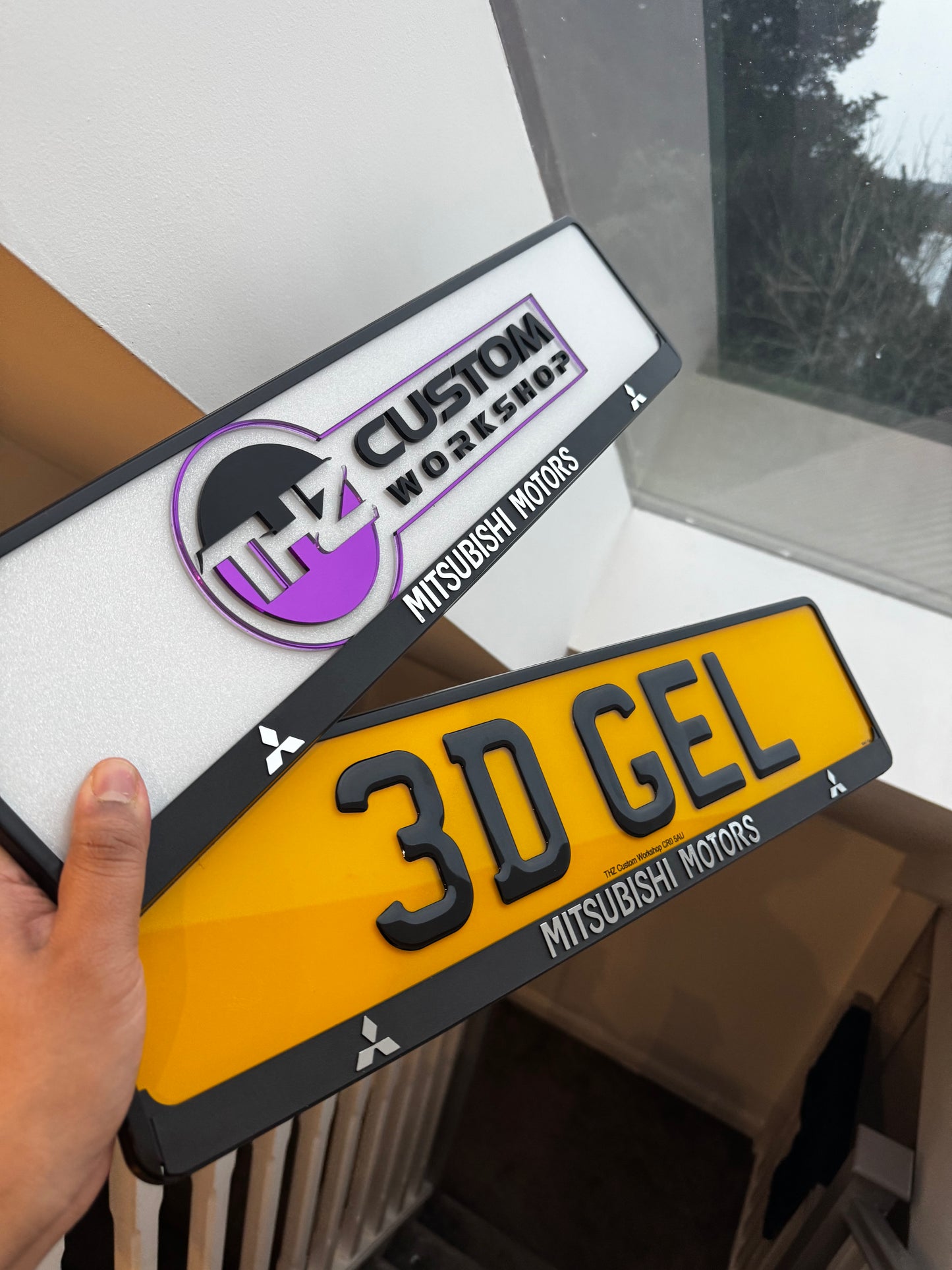 Mitsubishi 3D Plate Holder Set