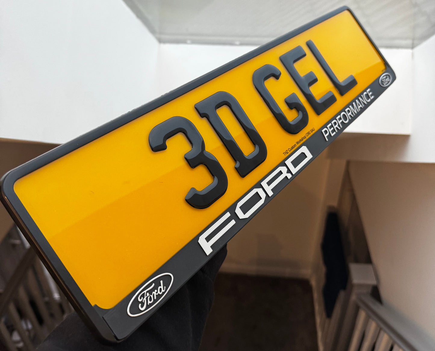 Ford Performance 3D Plate Holder Set