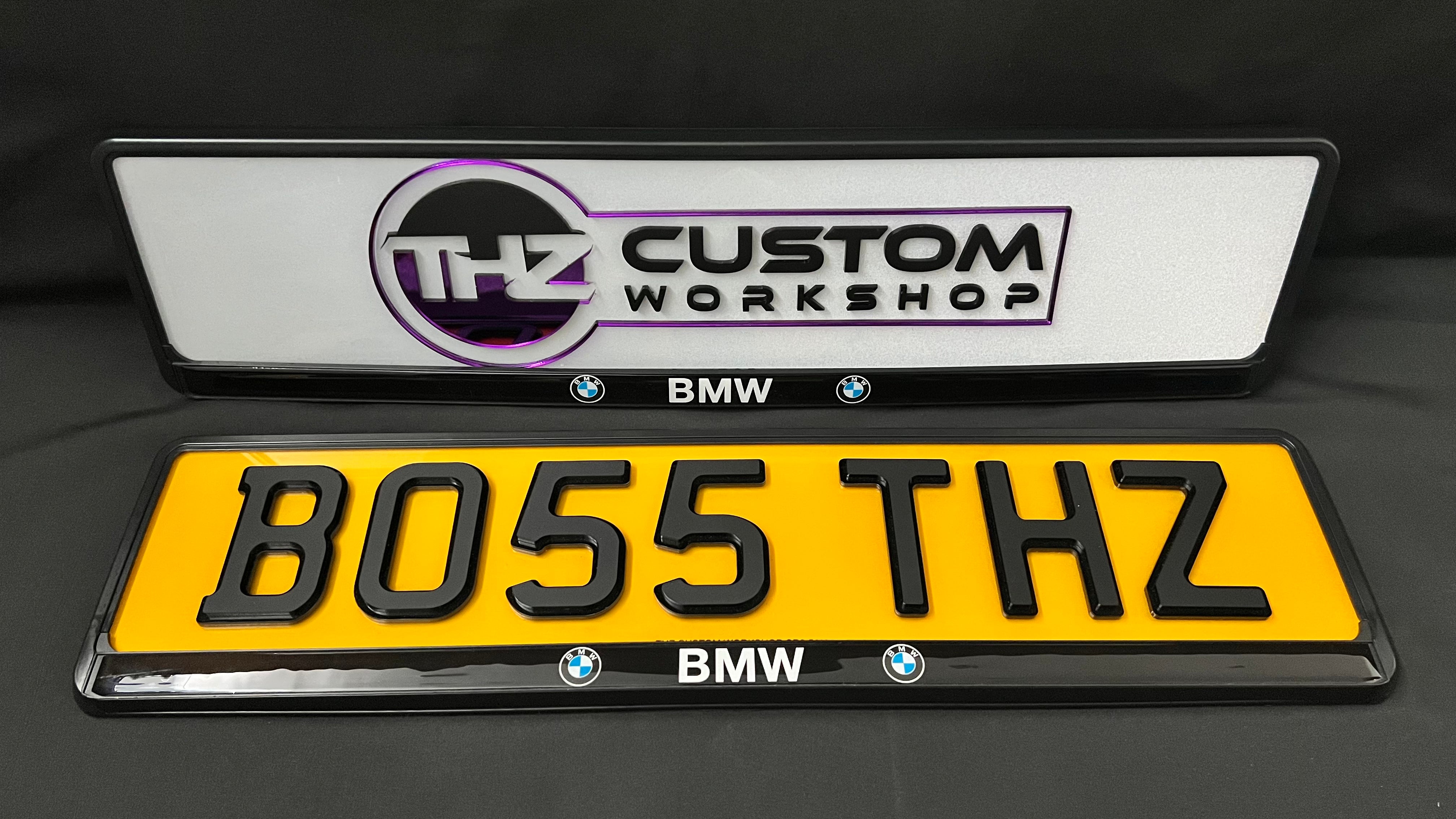 bmw-plate-holder-set-bmw-number-plate-holder-thz-custom-workshop