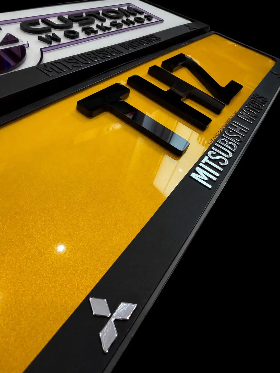 Mitsubishi 3D Plate Holder Set