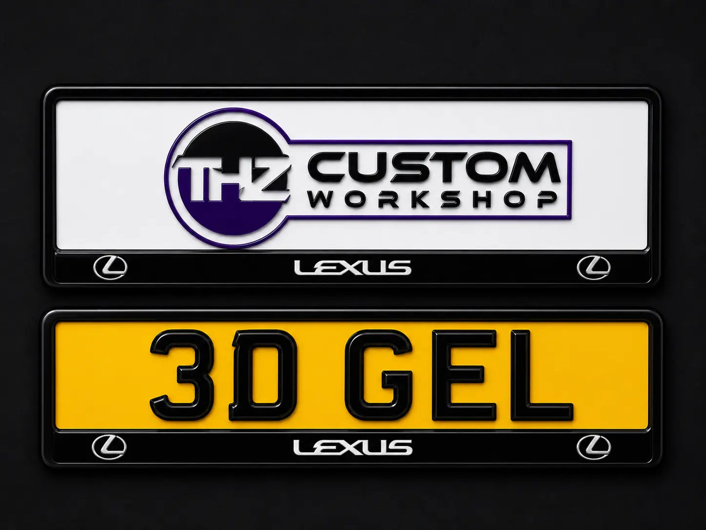 Lexus Plate Holder Set