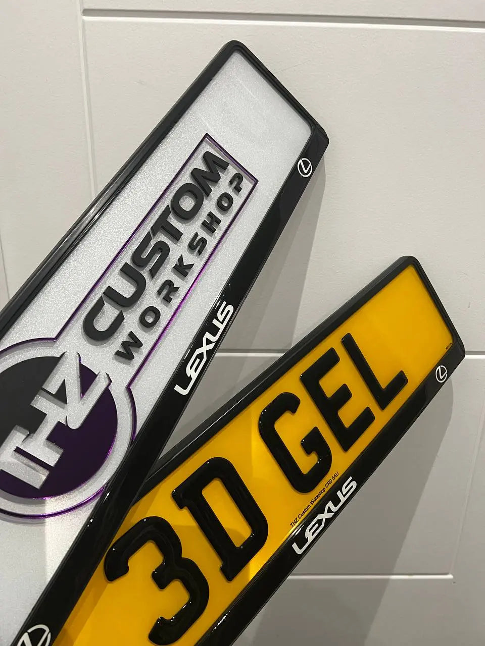 Lexus Plate Holder Set