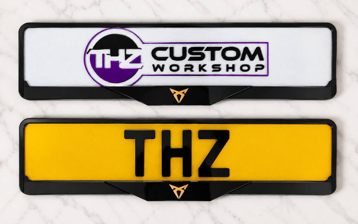 Cupra Signature Plateholder Set