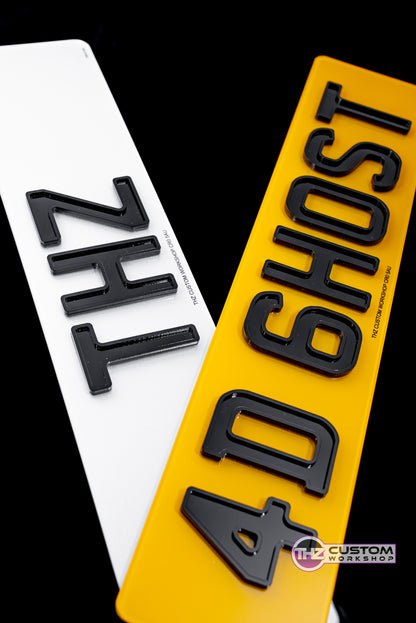 4D Ghost Number Plates