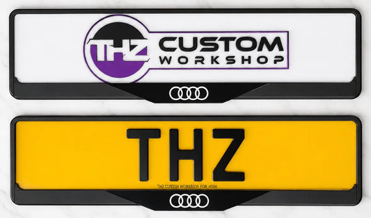 Audi Signature Plateholder Set