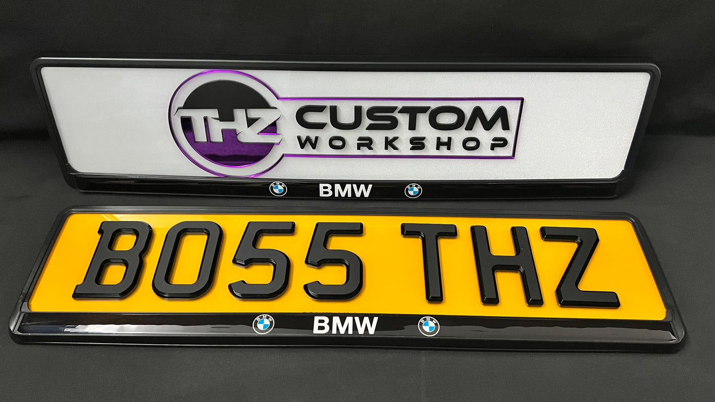 Number Plate Holder Set - Selector