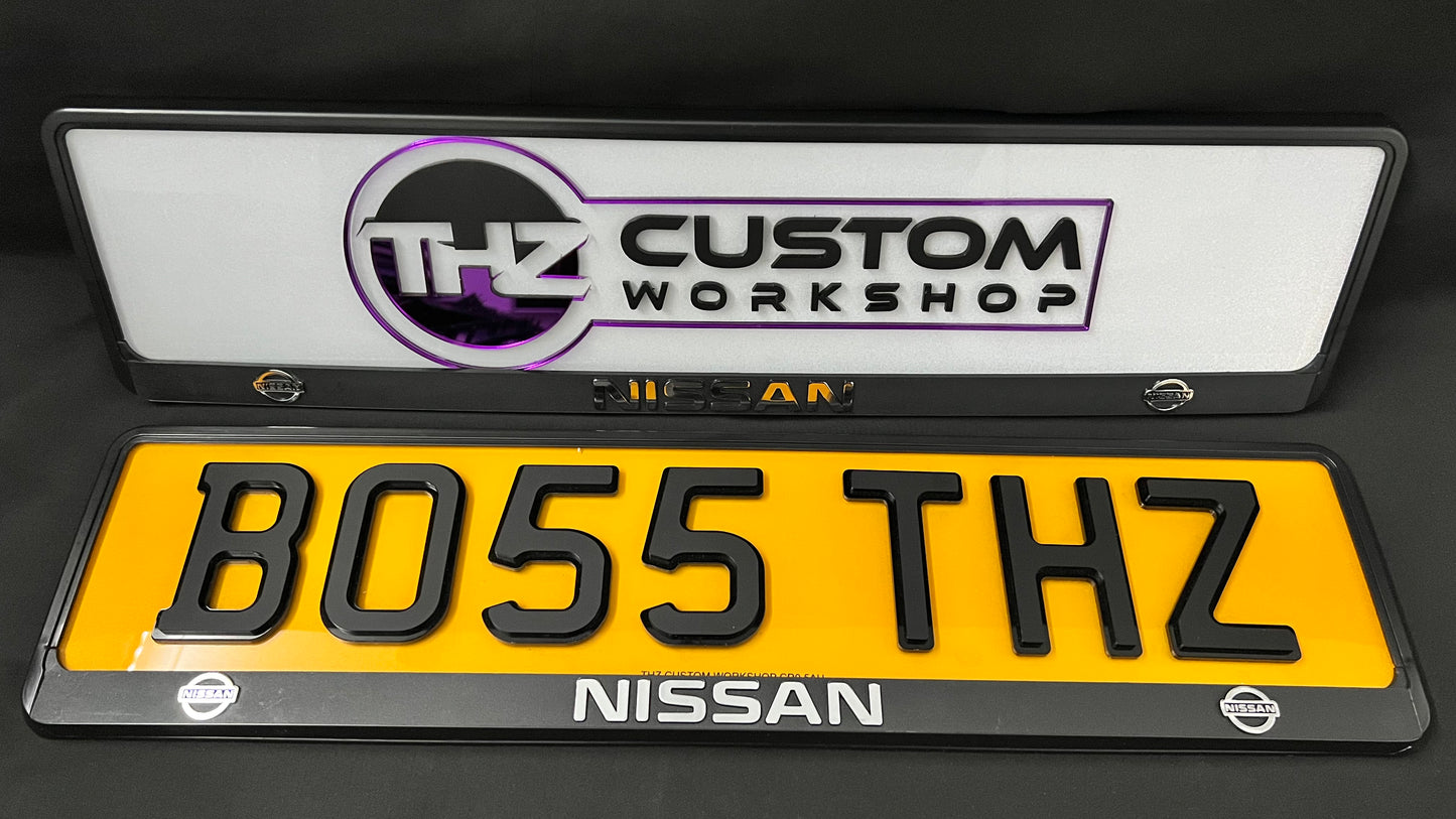Number Plate Holder Set - Selector