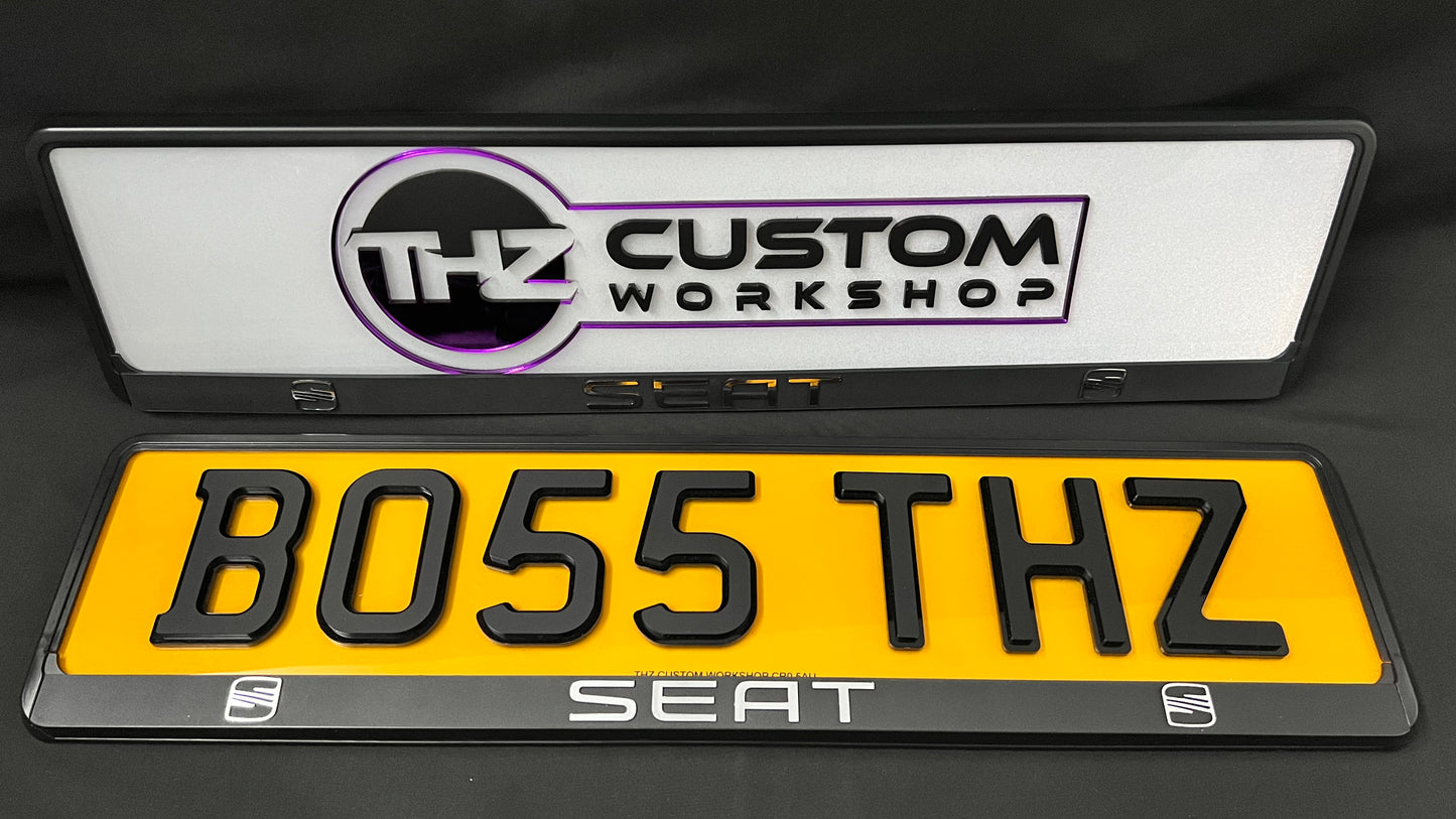 Number Plate Holder Set - Selector
