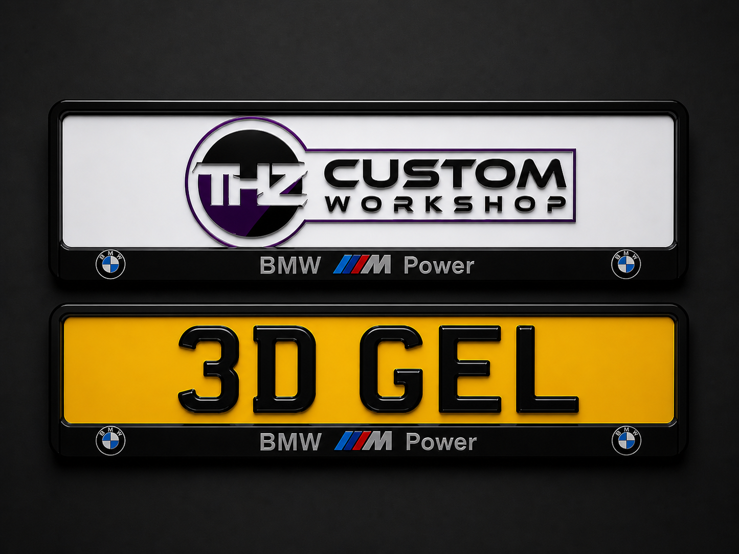 Number Plate Holder Set - Selector