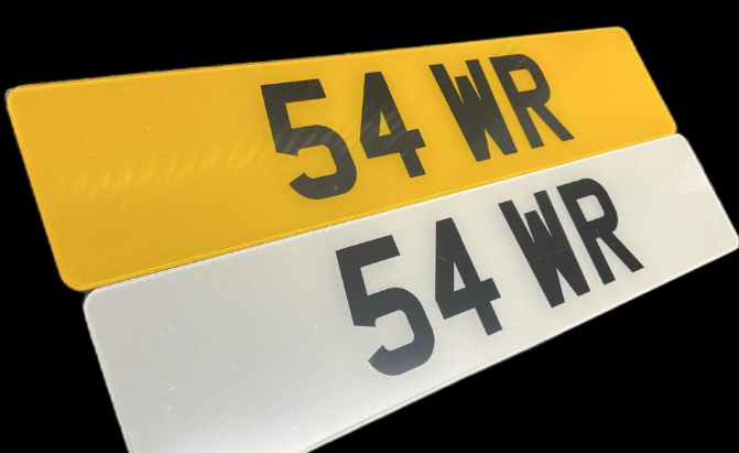 2D Printed Number Plates | 2D Number Plates | THZ CUSTOM WORKSHOP