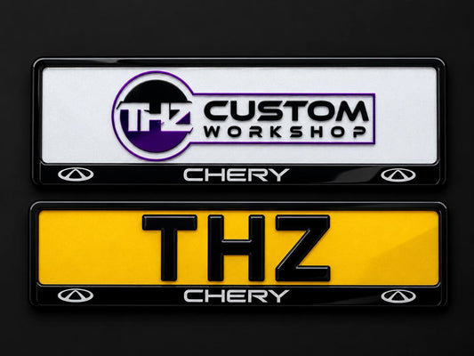 Chery Plate Holder Set