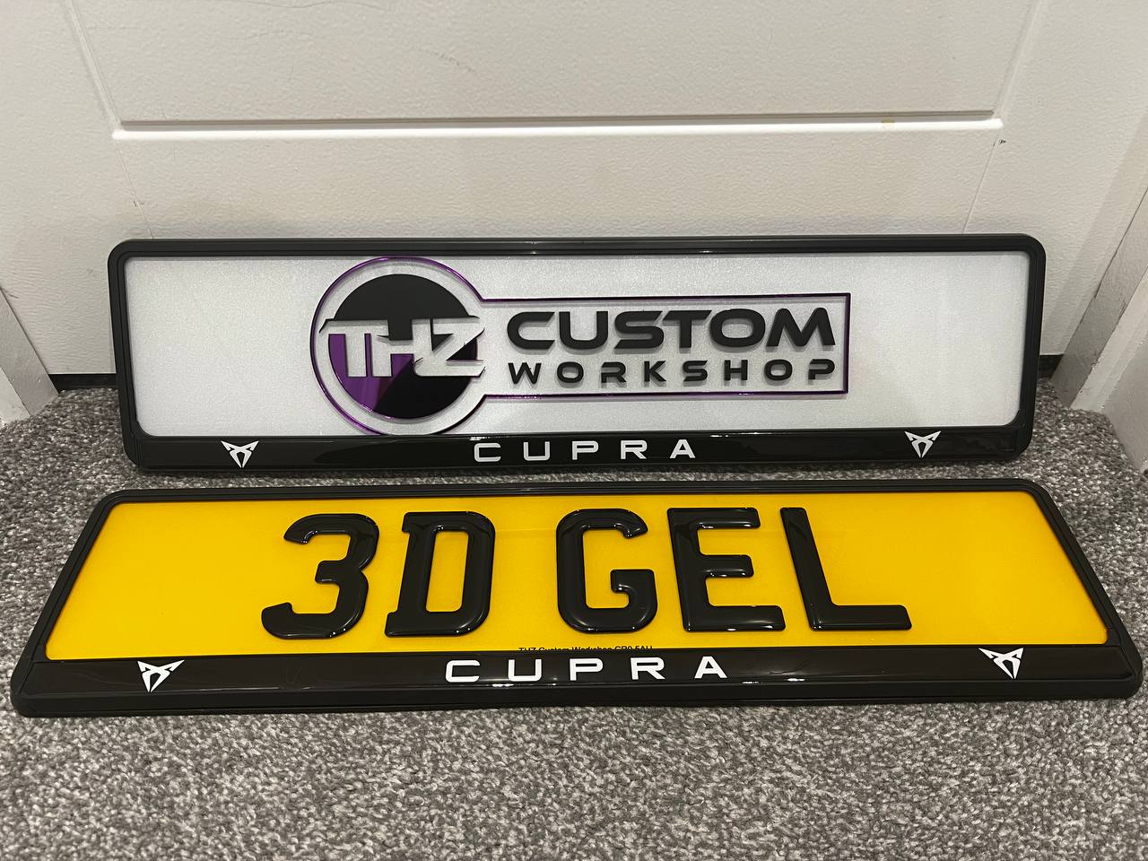 Number Plate Holder Set - Selector