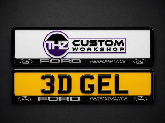 Ford Performance 3D Plate Holder Set