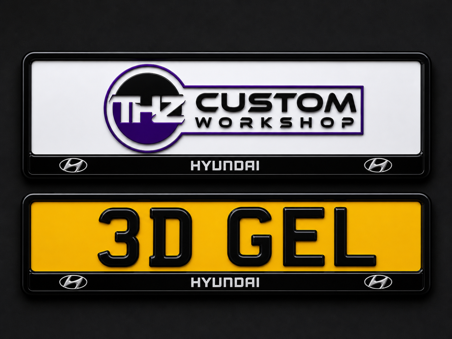 Number Plate Holder Set - Selector