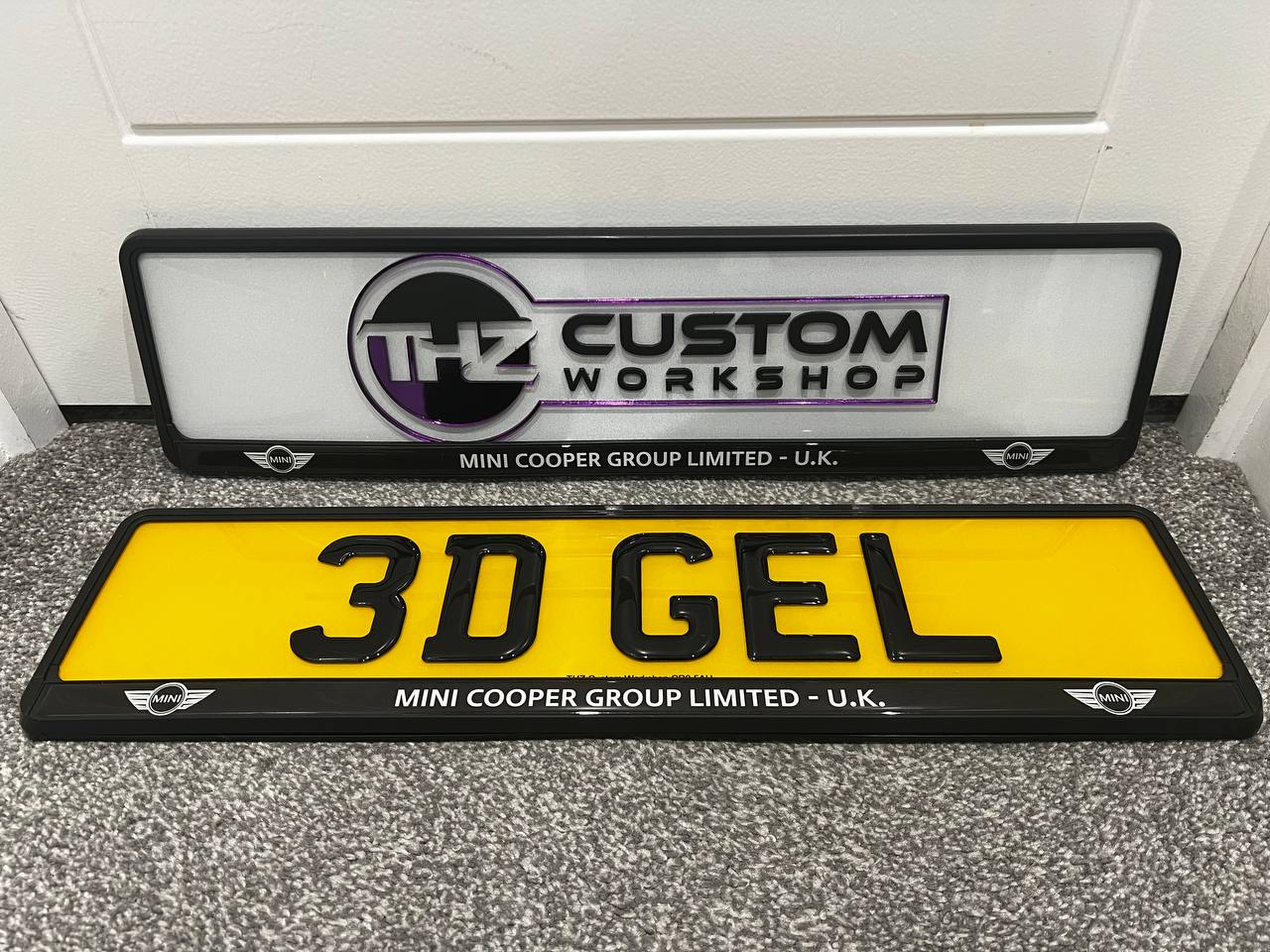 Number Plate Holder Set - Selector