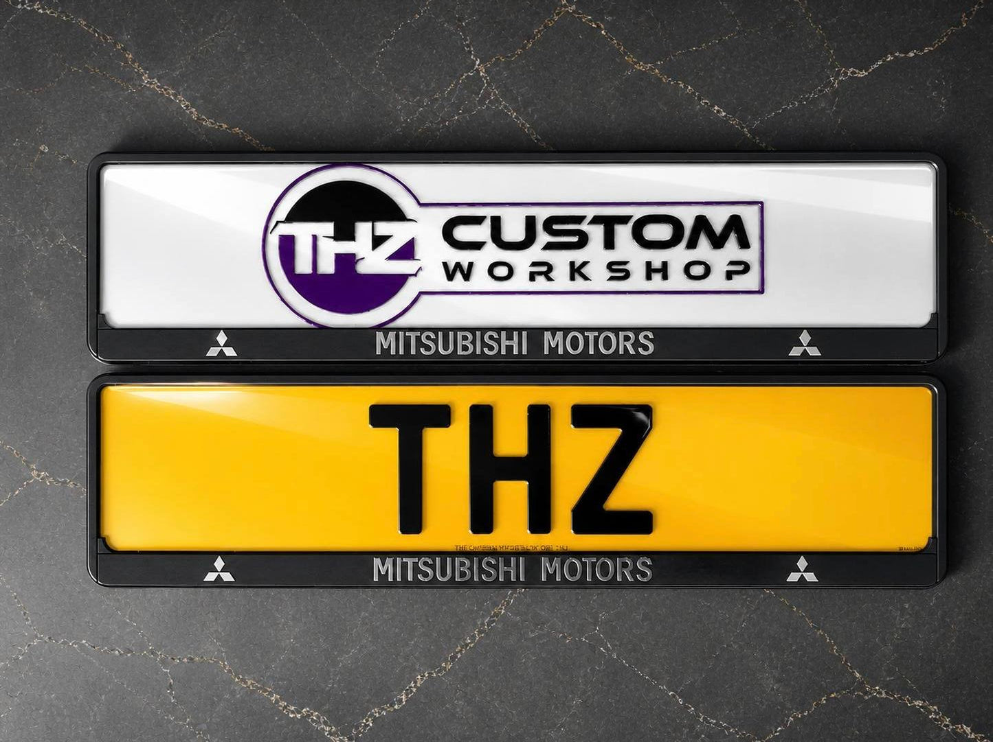 Number Plate Holder Set - Selector