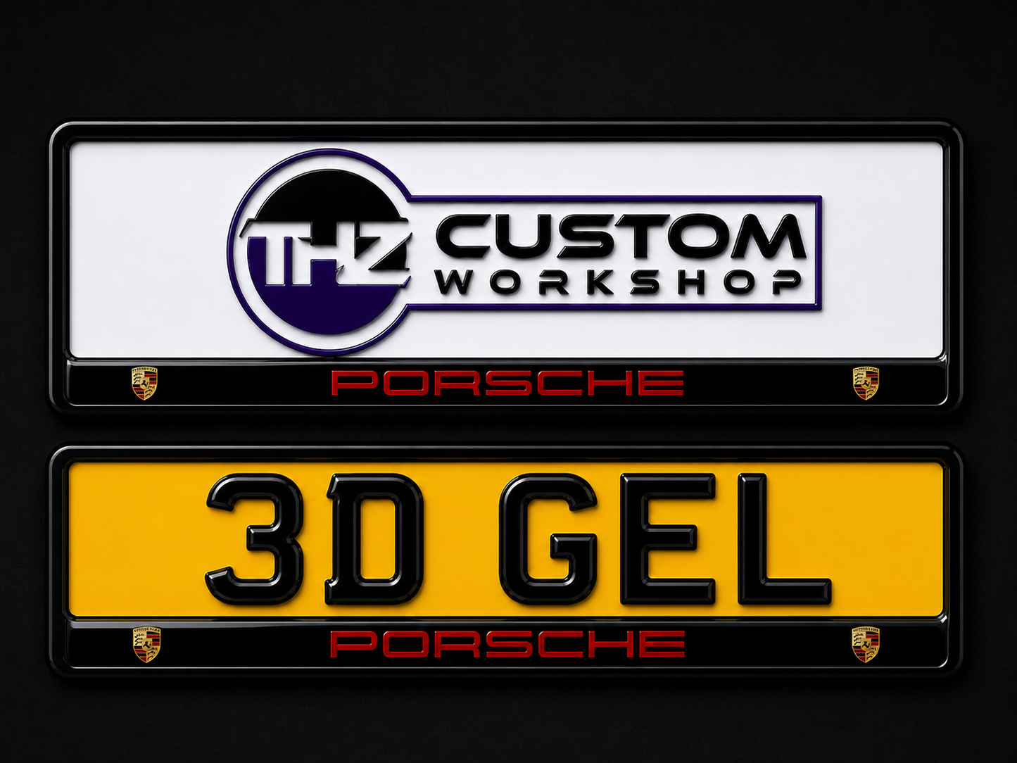 Number Plate Holder Set - Selector