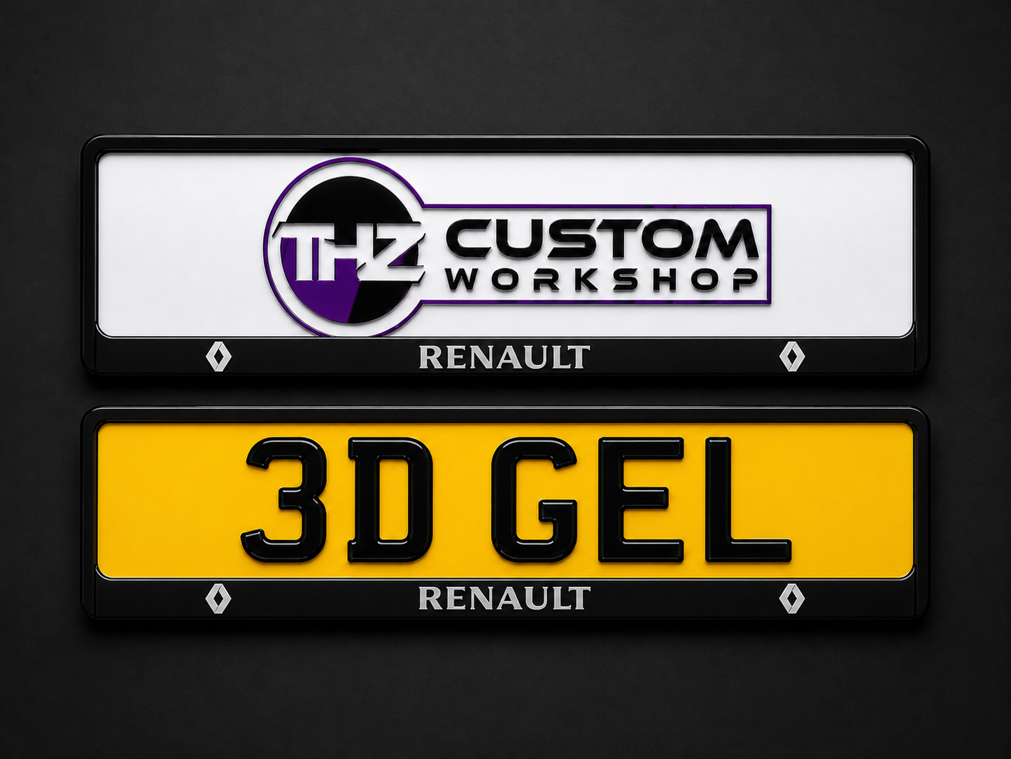 Number Plate Holder Set - Selector