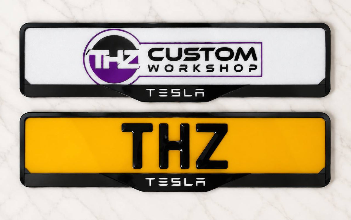 Tesla Signature Plateholder Set